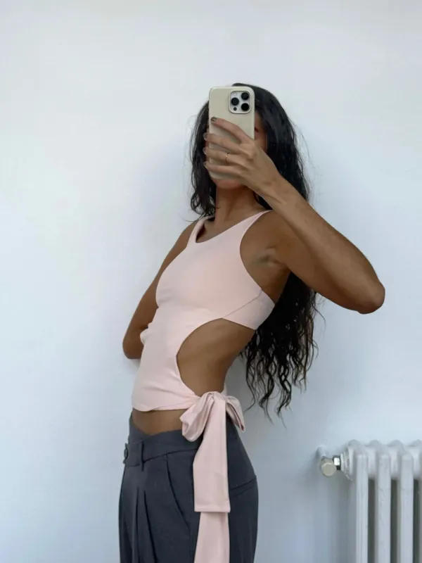Romy Pink Top made by Susmie’s