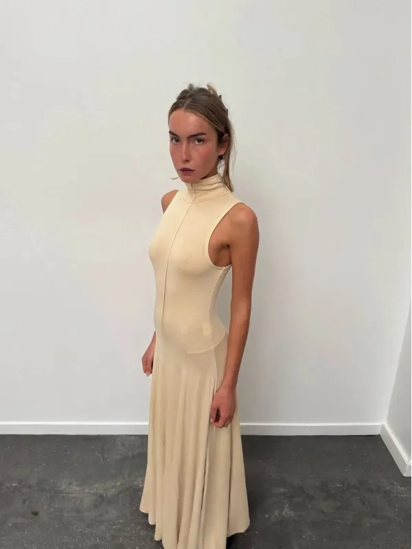 Diana Cream Dress made by Susmie’s