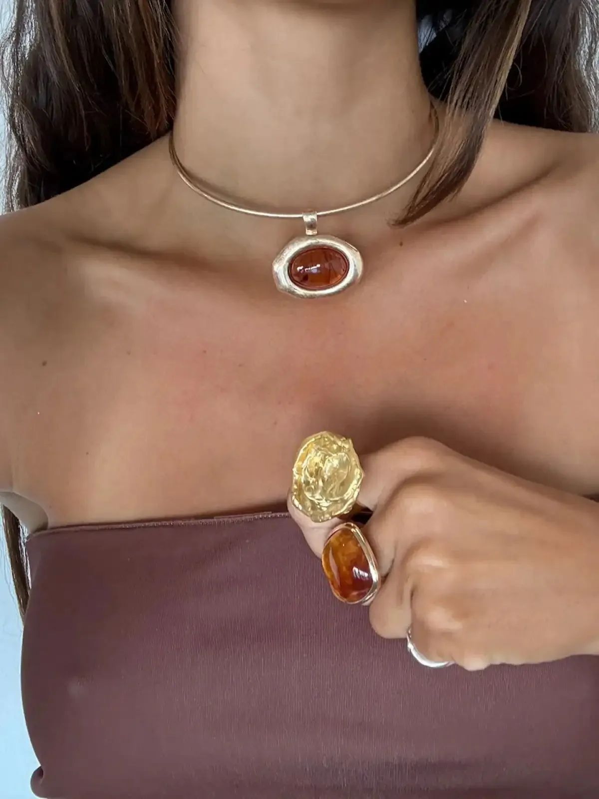 Alba Ambar Necklace sold by Susmie’s product image thumbnail 3