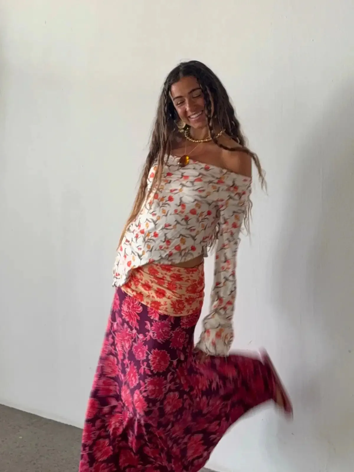 Flora Skirt sold by Susmie’s