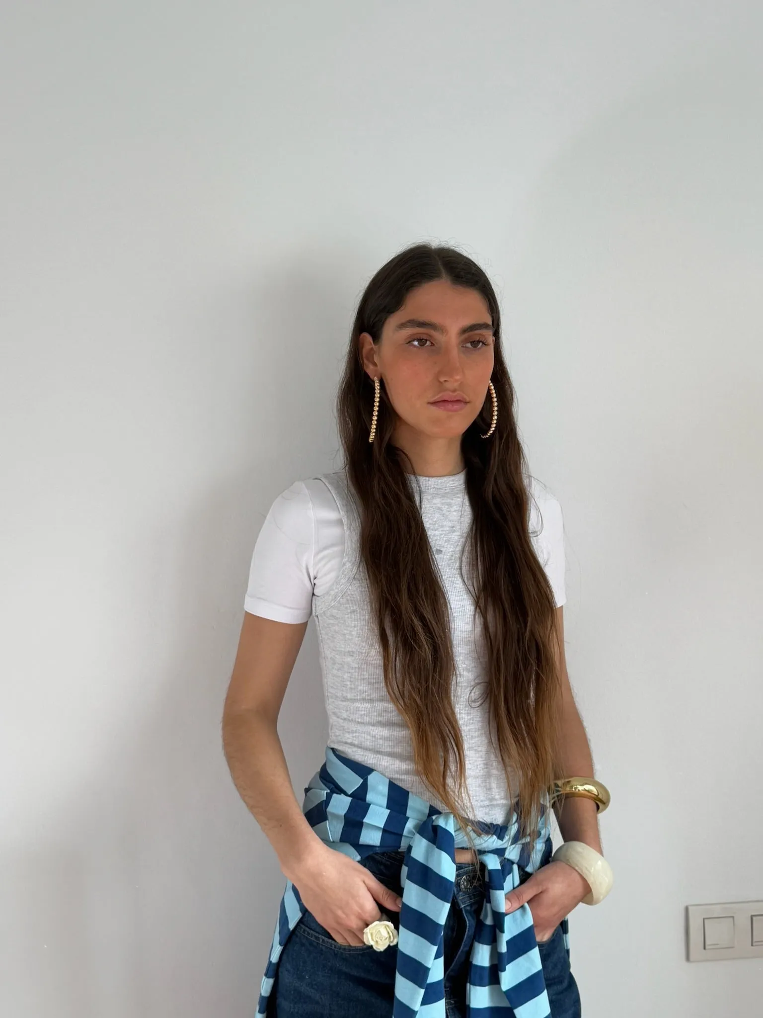 Bubbly Silver Earrings sold by Susmie’s product image thumbnail 4