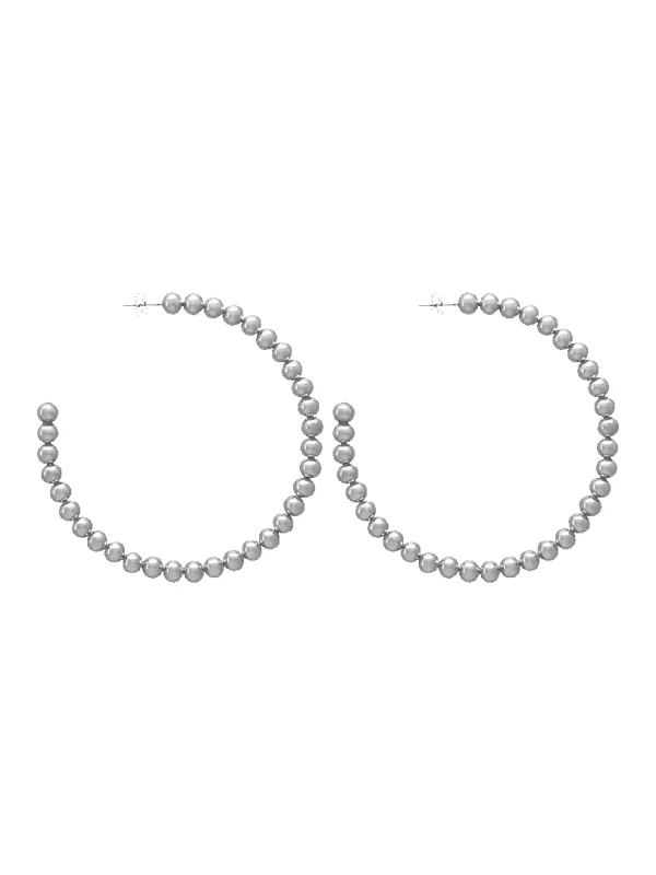 Bubbly Silver Earrings sold by Susmie’s