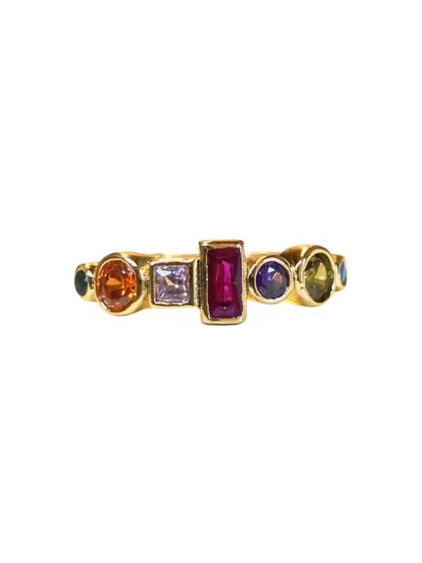 Anastacia Geometric Ring made by Susmie’s