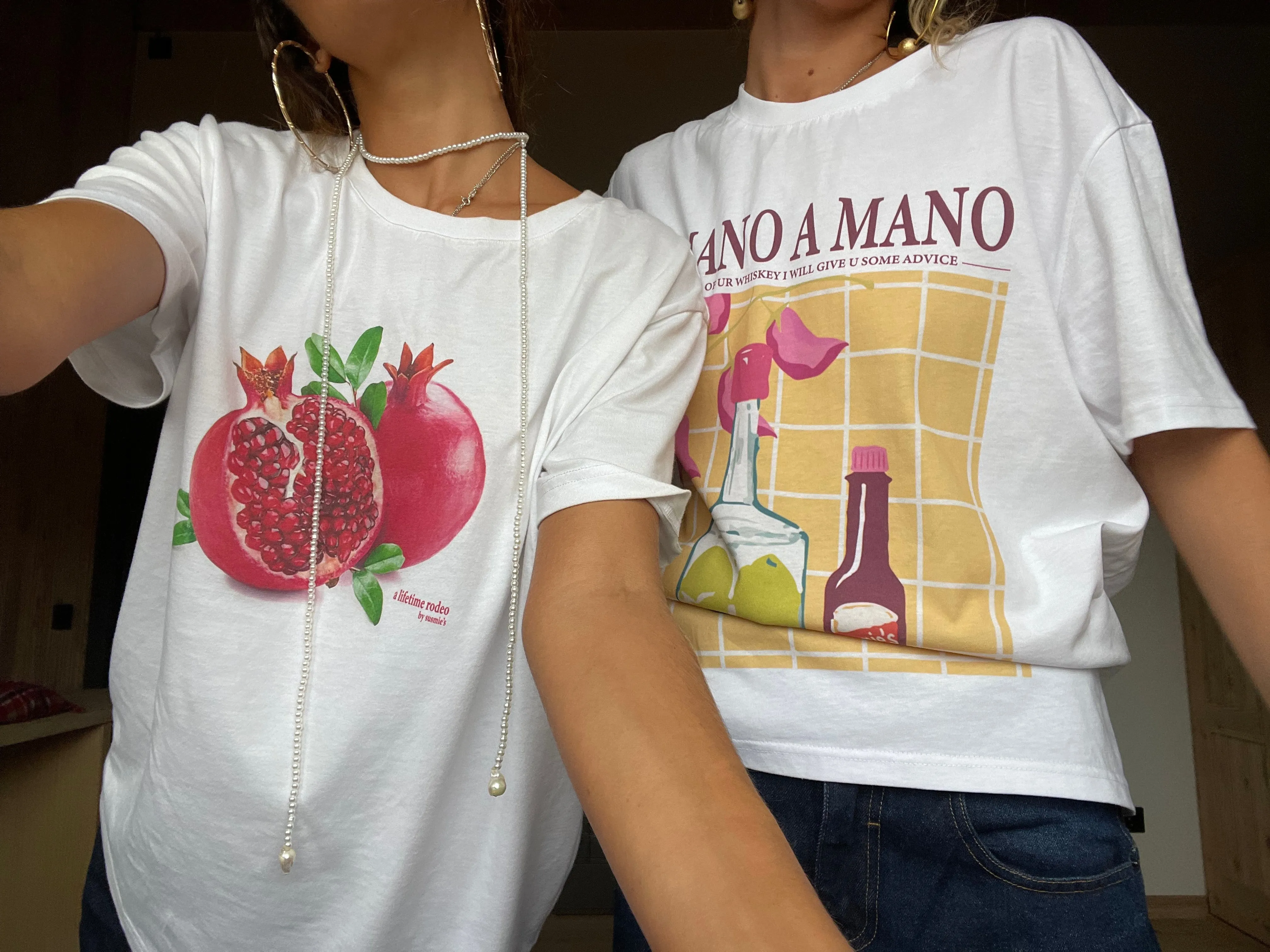 Pomegranate Love T-Shirt sold by Susmie’s product image thumbnail 4