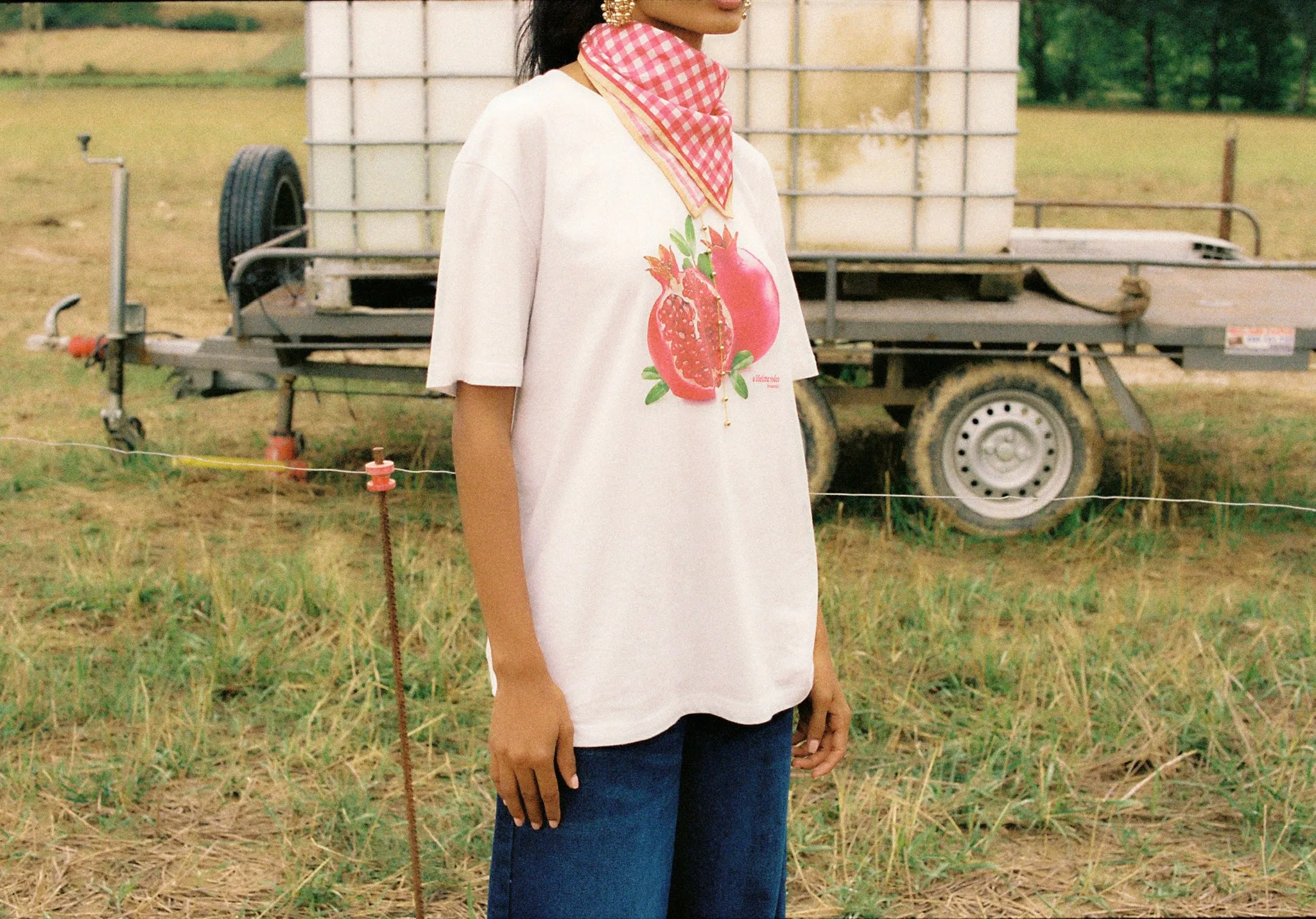 Pomegranate Love T-Shirt sold by Susmie’s product image thumbnail 3