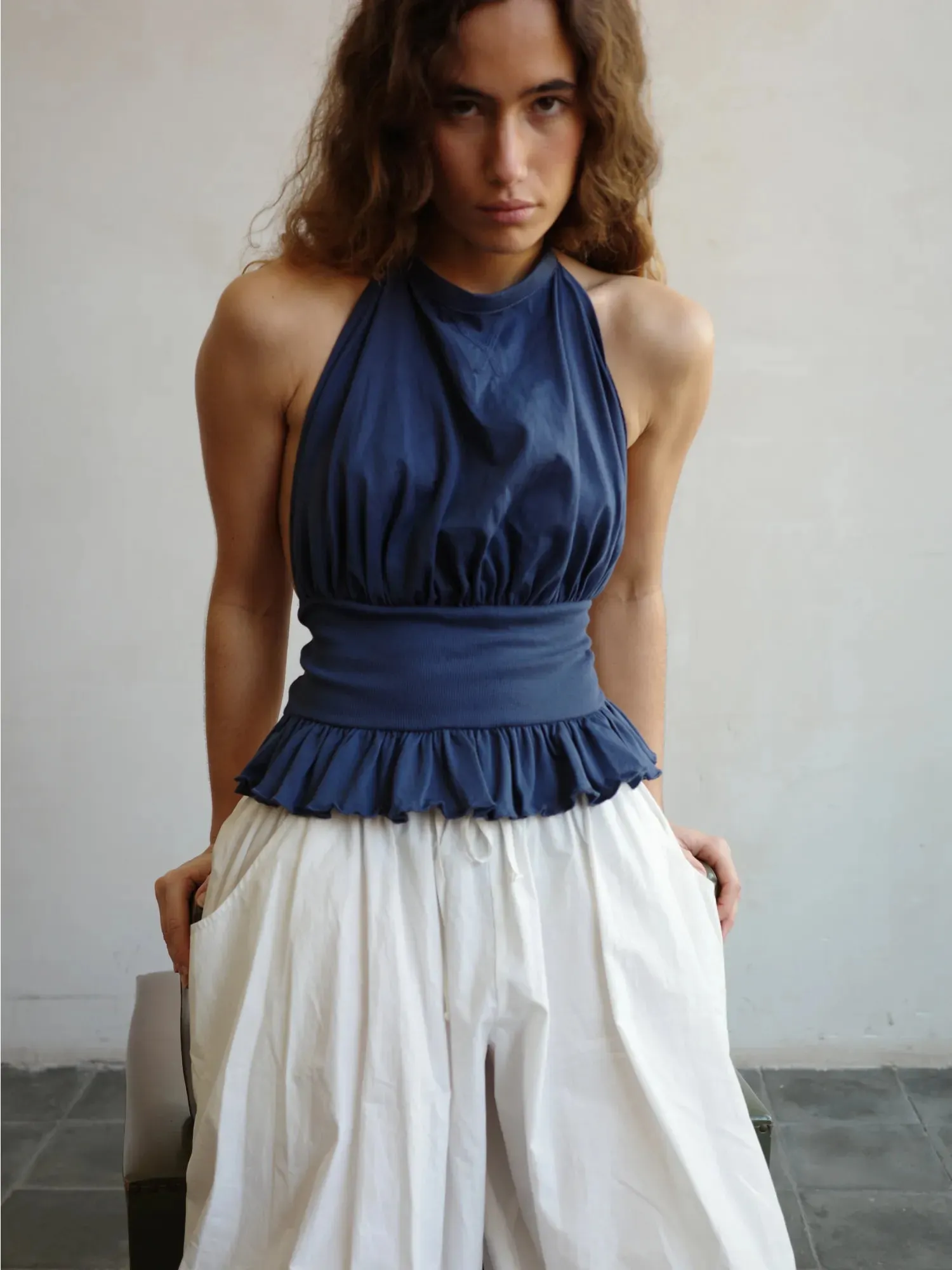 Palmer Blue Top sold by Susmie’s product image thumbnail 5
