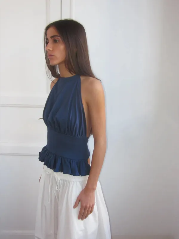 Palmer Blue Top made by Susmie’s
