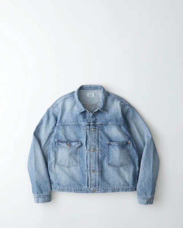 UNLIKELY TIME TRAVEL TRUCKER JACKET 1977 WASH sold by Unlikely Dry Goods