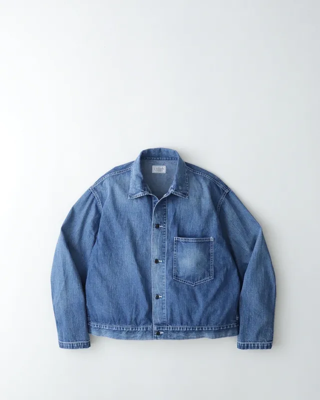UNLIKELY NAVY UTILITY JACKET sold by Unlikely Dry Goods