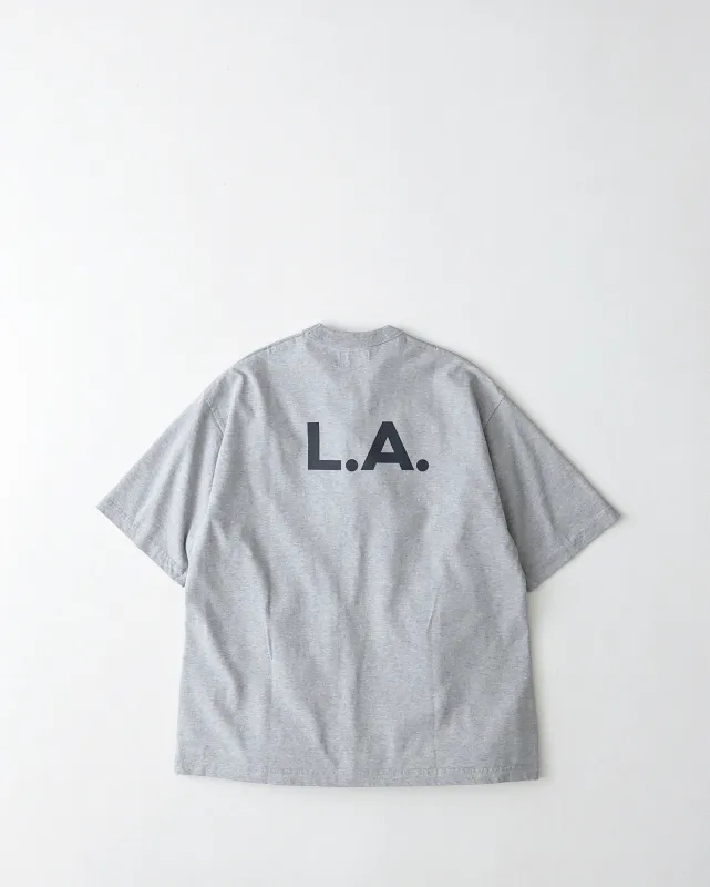 UNLIKELY AUTHENTIC GRAPHIC TEE "L.A." made by Unlikely Dry Goods