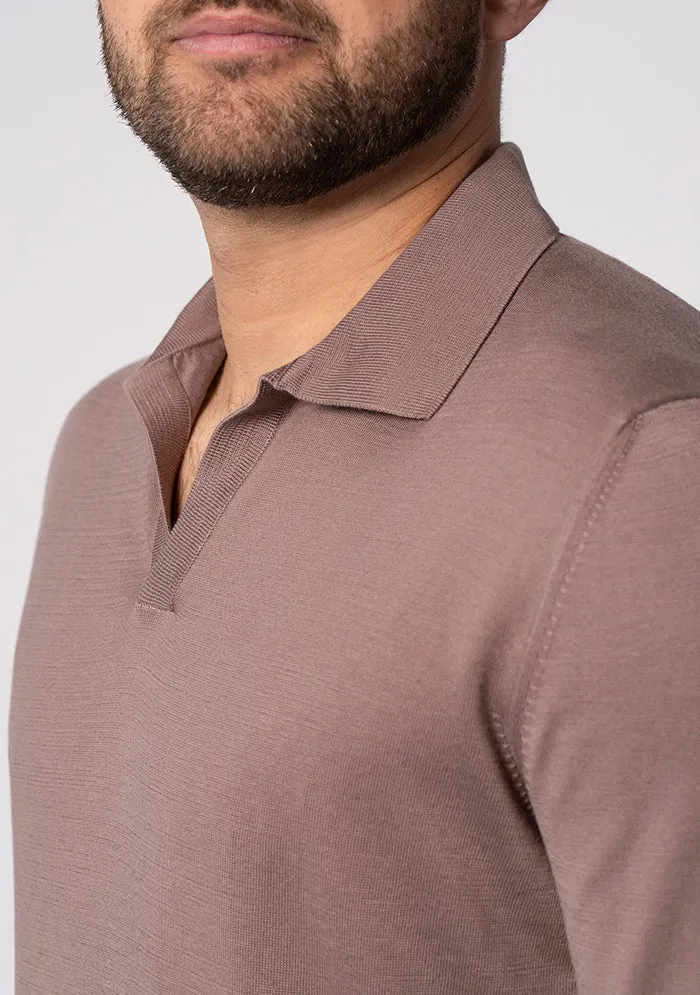Luxury Suvin Cotton Polo Sweater sold by Addison Geneva product image thumbnail 3
