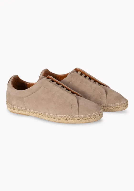Essential Suede Slip-on Espadrilles made by Addison Geneva