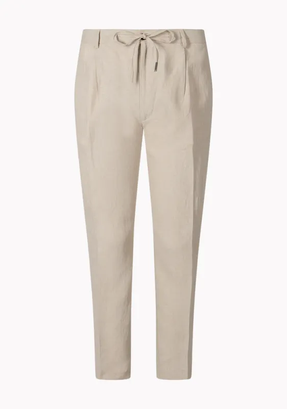Amalfi Linen Trousers made by Addison Geneva