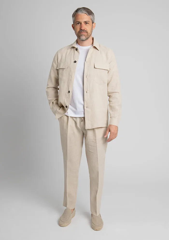 Amalfi Linen Trousers sold by Addison Geneva product image thumbnail 2