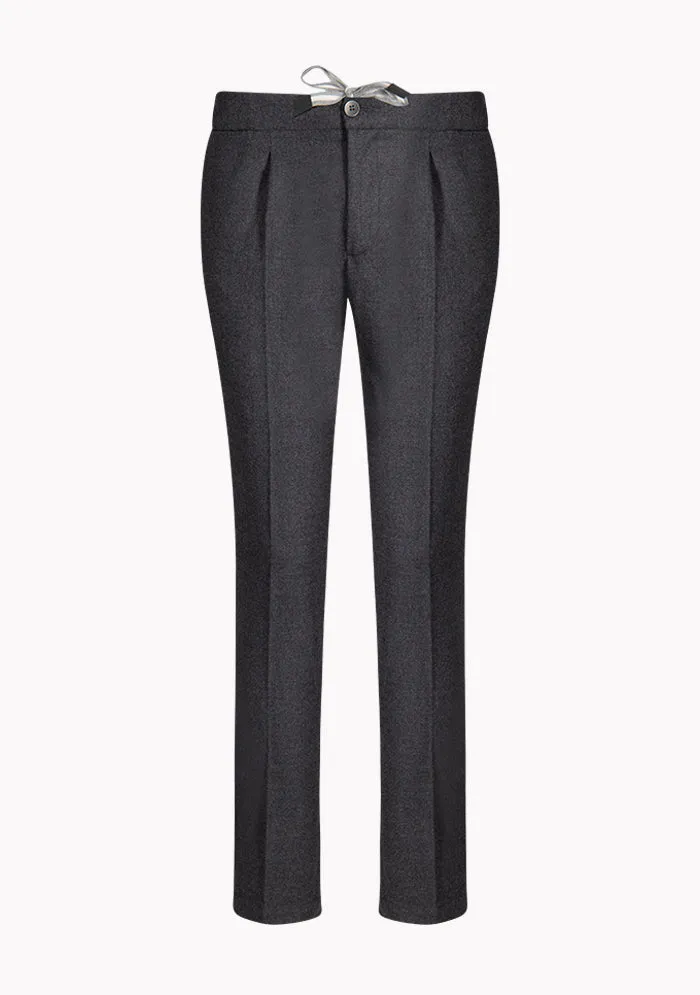 Aosta Wool Stretch Trousers sold by Addison Geneva