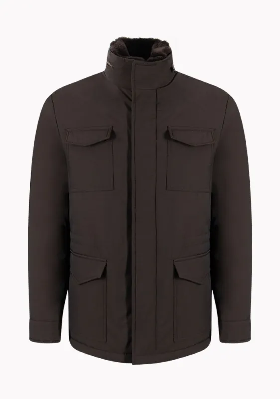 Silvano Nylon Field Jacket made by Addison Geneva
