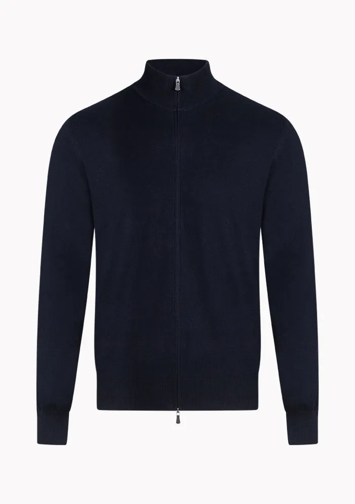 Italian Ice Cotton Full-Zip Cardigan sold by Addison Geneva product image thumbnail 4