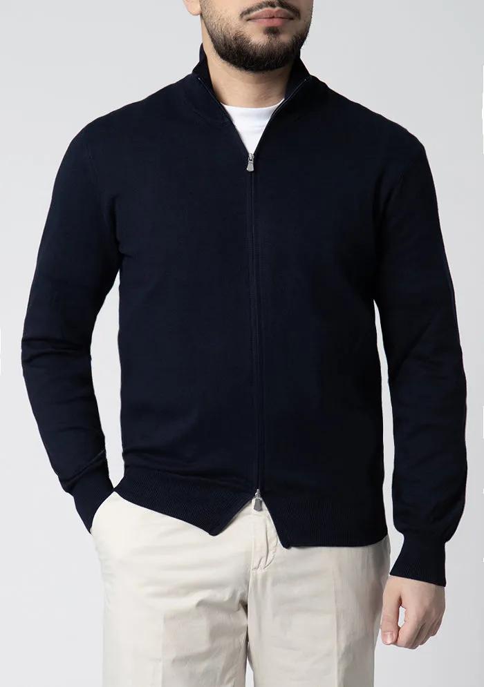 Italian Ice Cotton Full-Zip Cardigan sold by Addison Geneva product image thumbnail 5