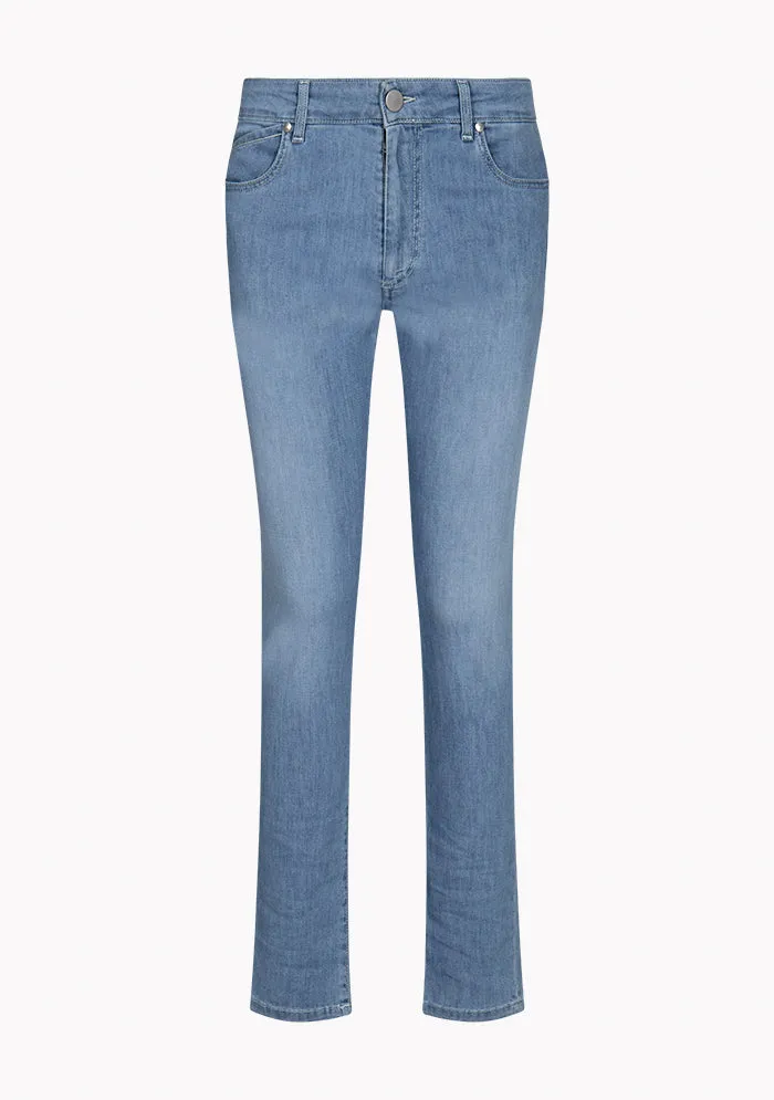 Stretch Cotton Lyocell Denim sold by Addison Geneva