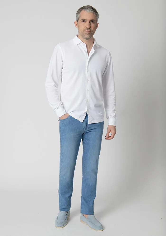 Stretch Cotton Lyocell Denim sold by Addison Geneva product image thumbnail 3
