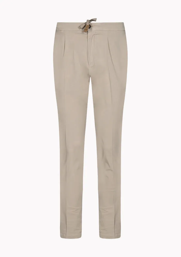 Devore Jogger Cotton Silk Trousers sold by Addison Geneva
