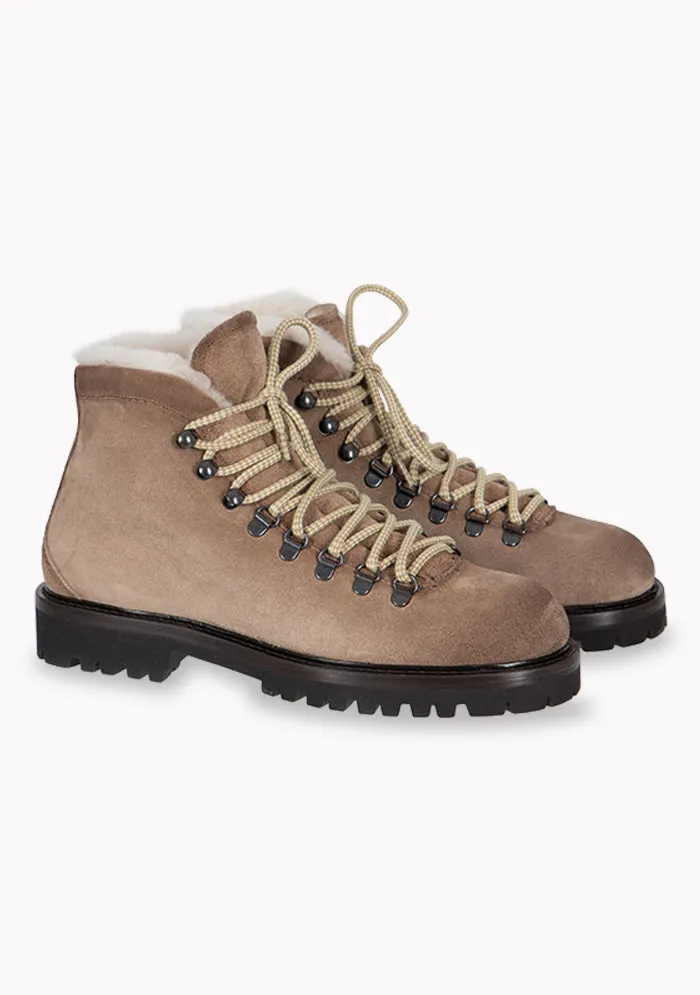 Suede Mountain Boots sold by Addison Geneva