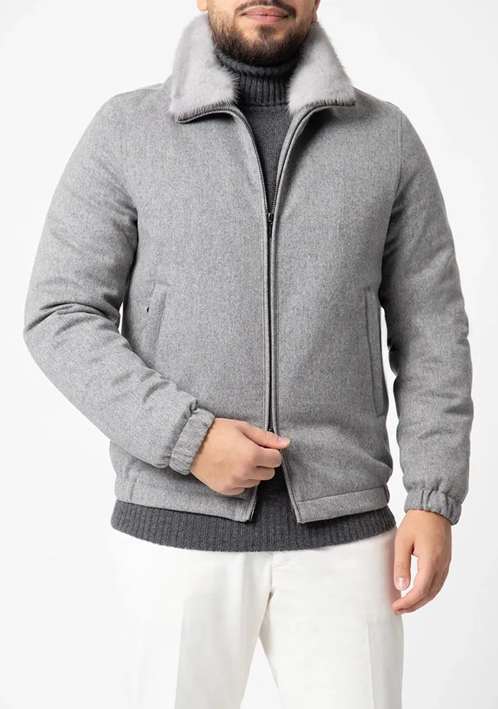 Teo Cashmere Bomber sold by Addison Geneva product image thumbnail 3