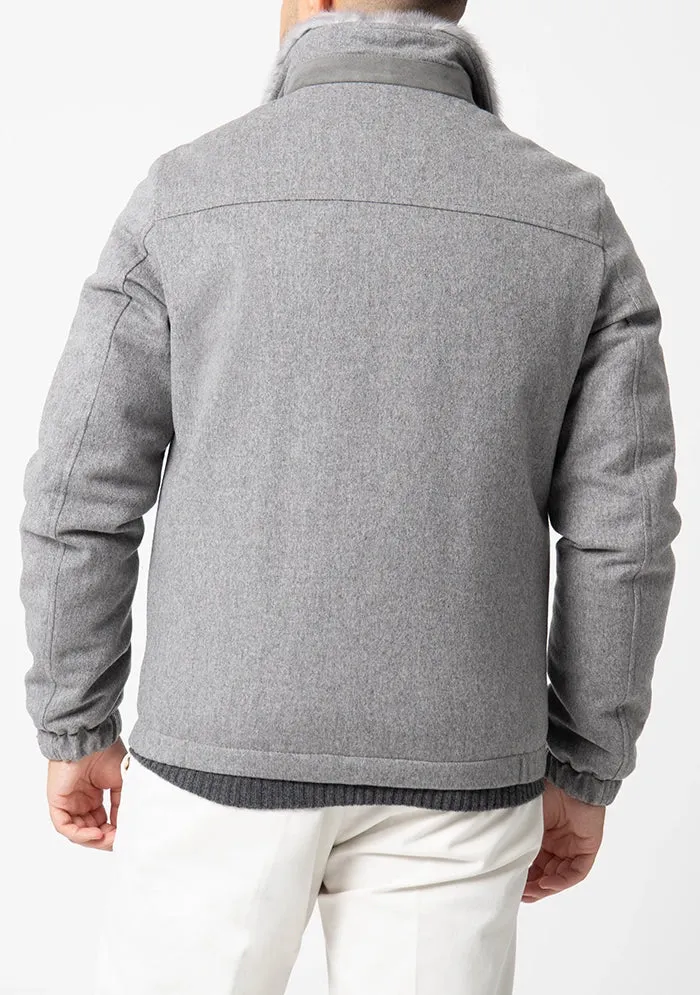 Teo Cashmere Bomber sold by Addison Geneva product image thumbnail 4