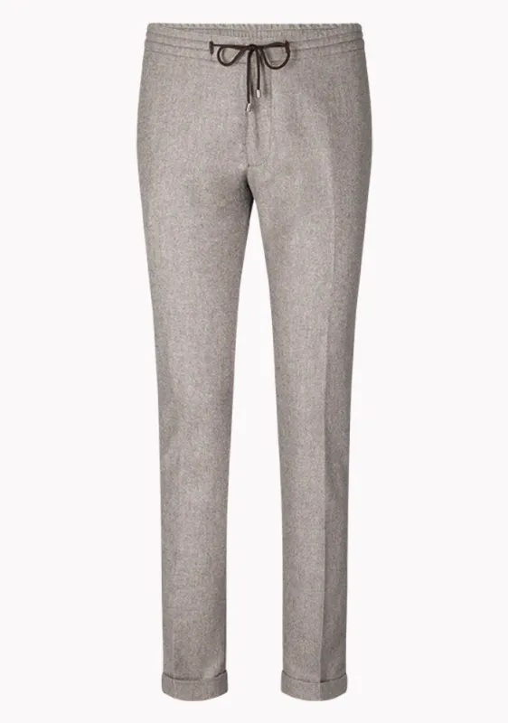Flannel Laces Trousers made by Addison Geneva
