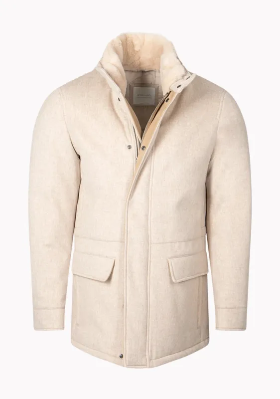 Verona Cashmere Parka made by Addison Geneva