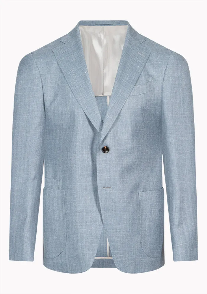 Italian Wool Silk Linen Blazer sold by Addison Geneva product image thumbnail 4