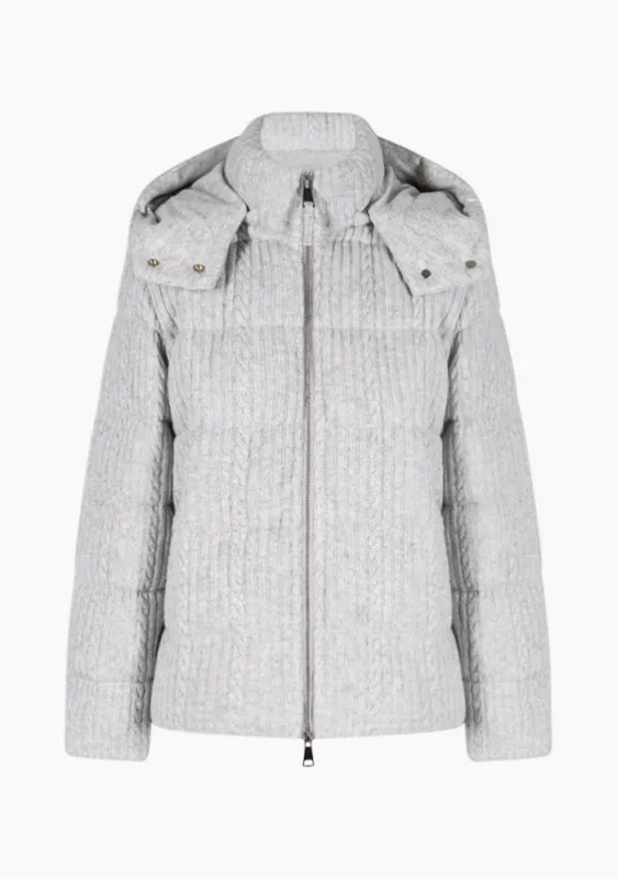 Cortina Women's Cashmere Down Jacket made by Addison Geneva