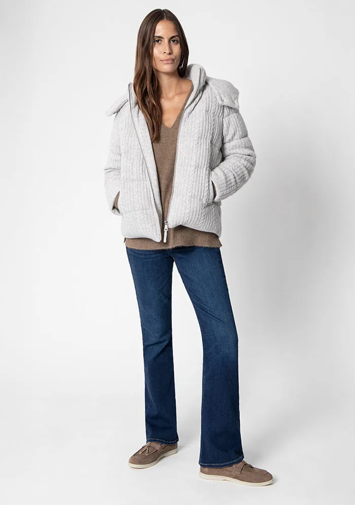 Cortina Women's Cashmere Down Jacket sold by Addison Geneva product image thumbnail 4