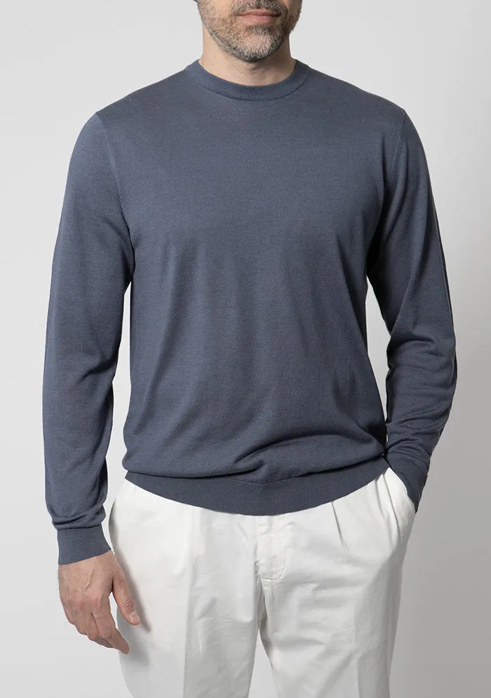 Silk Cashmere Lightweight Sweater sold by Addison Geneva product image thumbnail 2