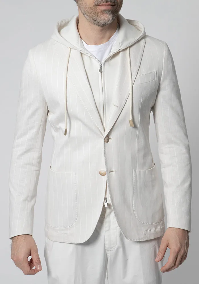 Porto Rotondo Hooded Blazer sold by Addison Geneva product image thumbnail 2