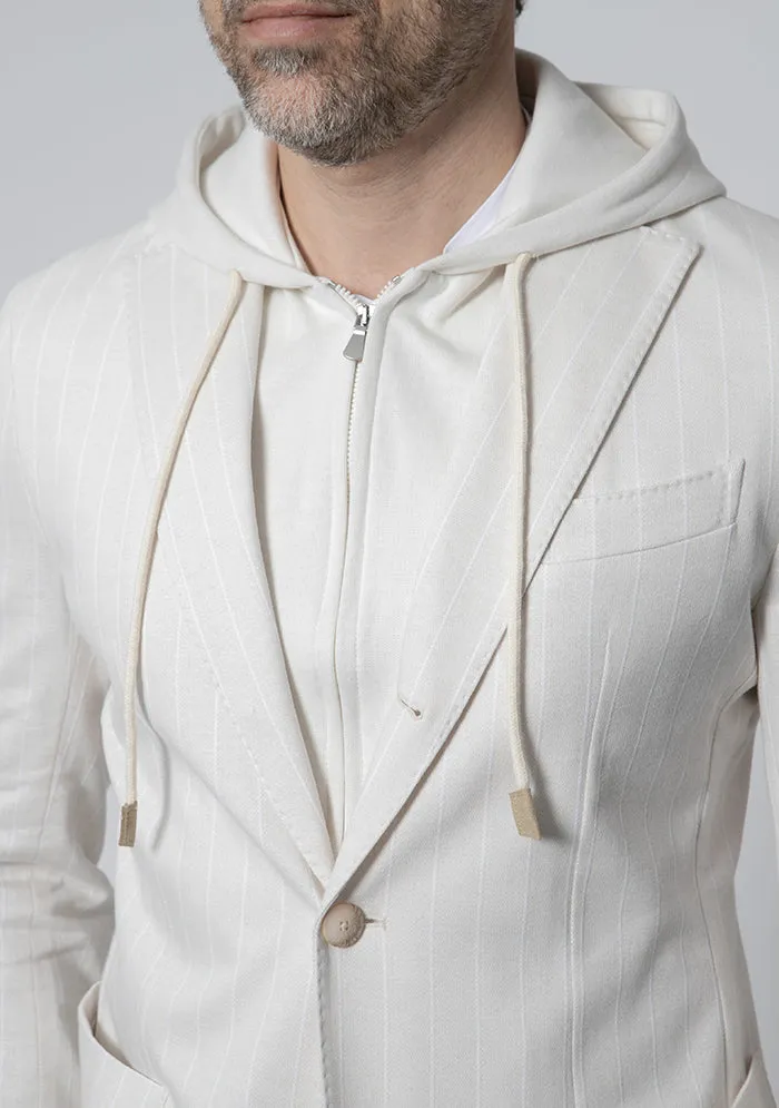 Porto Rotondo Hooded Blazer sold by Addison Geneva product image thumbnail 3