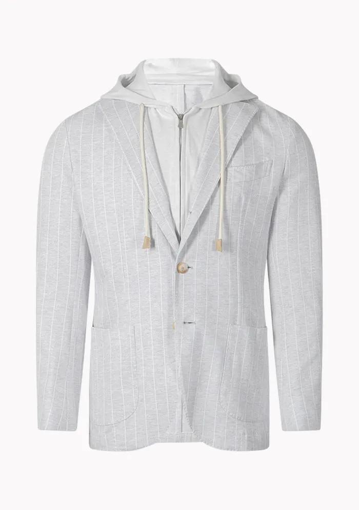 Porto Rotondo Hooded Blazer sold by Addison Geneva product image thumbnail 5