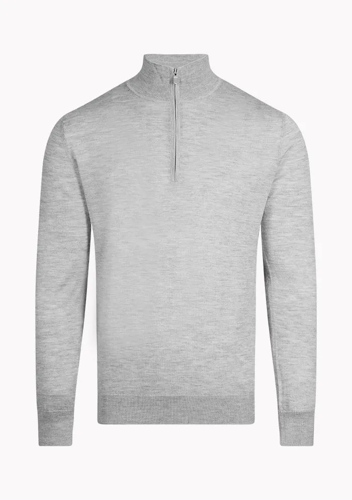 Silk & Cashmere Half Zip sold by Addison Geneva