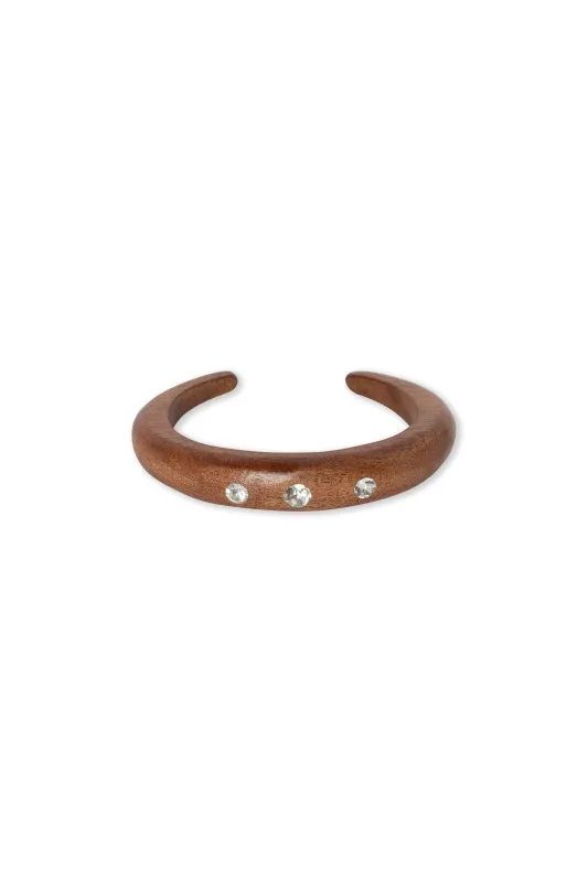 Salma Wooden Bracelet II made by Mais X Frida