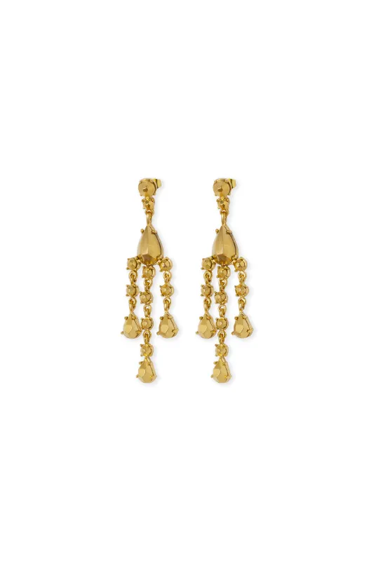 Seraphina Earrings Gold made by Mais X Frida