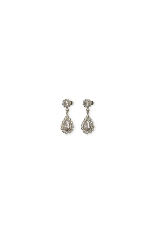 Simone Earrings Silver made by Mais X Frida