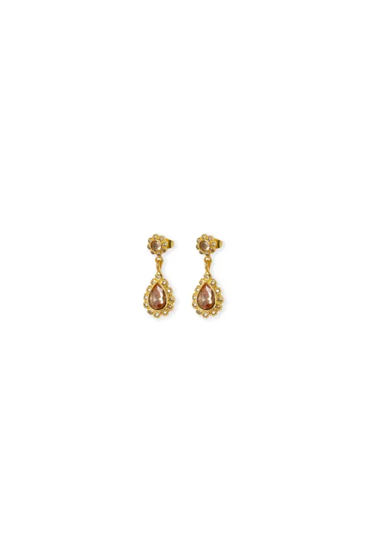 Simone Earrings Gold made by Mais X Frida