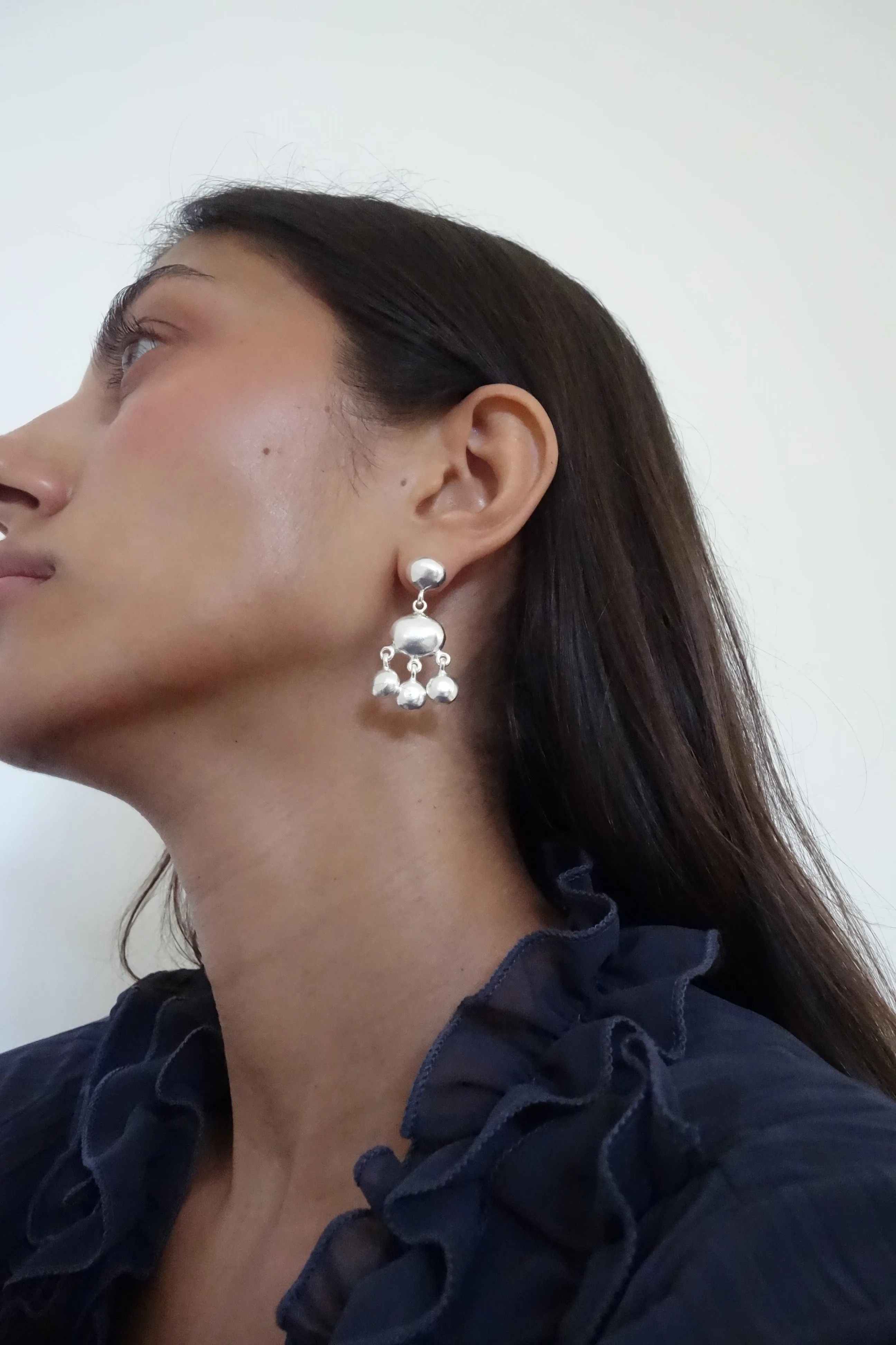 Lee Earrings Silver sold by Mais X Frida product image thumbnail 2