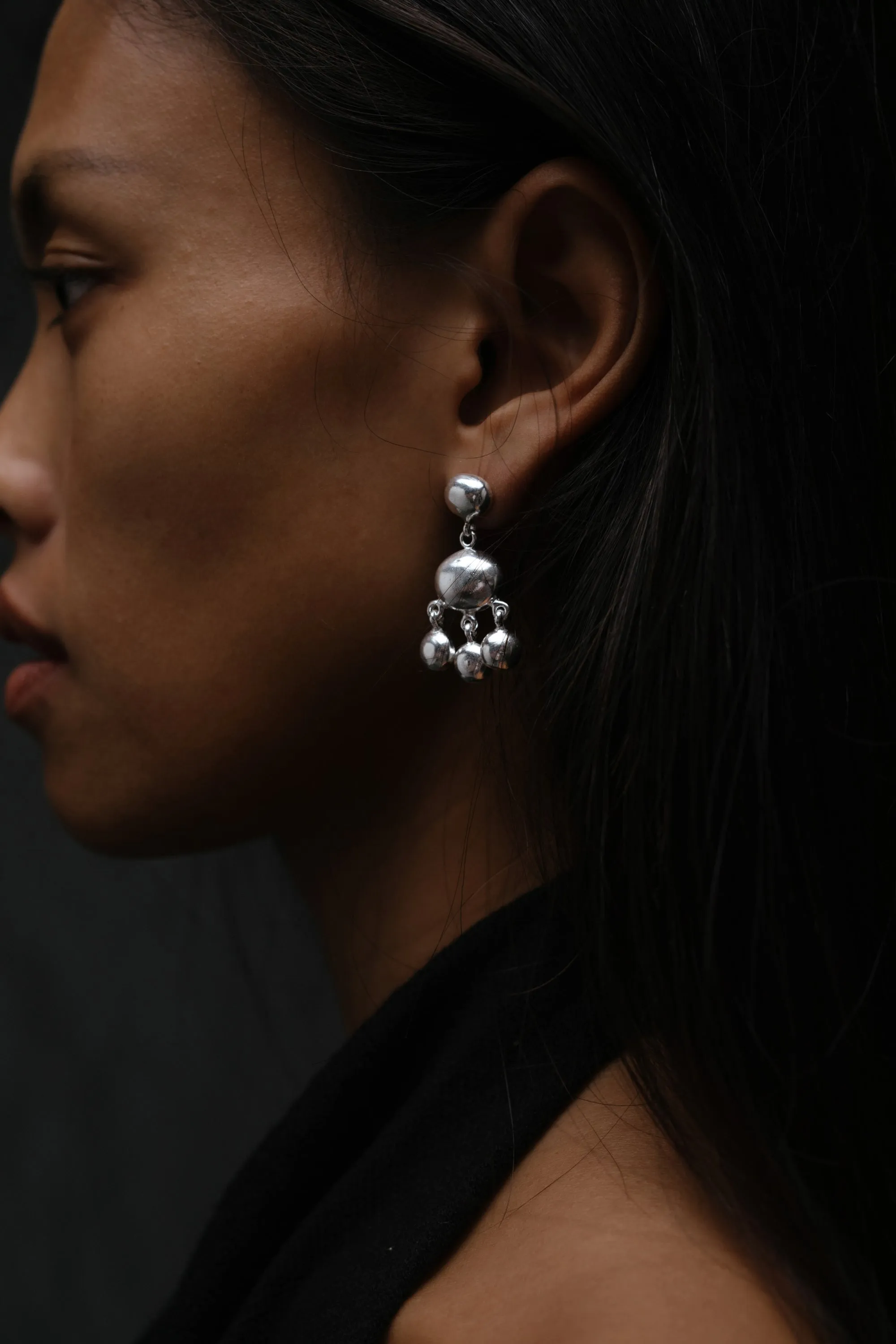Lee Earrings Silver sold by Mais X Frida product image thumbnail 4