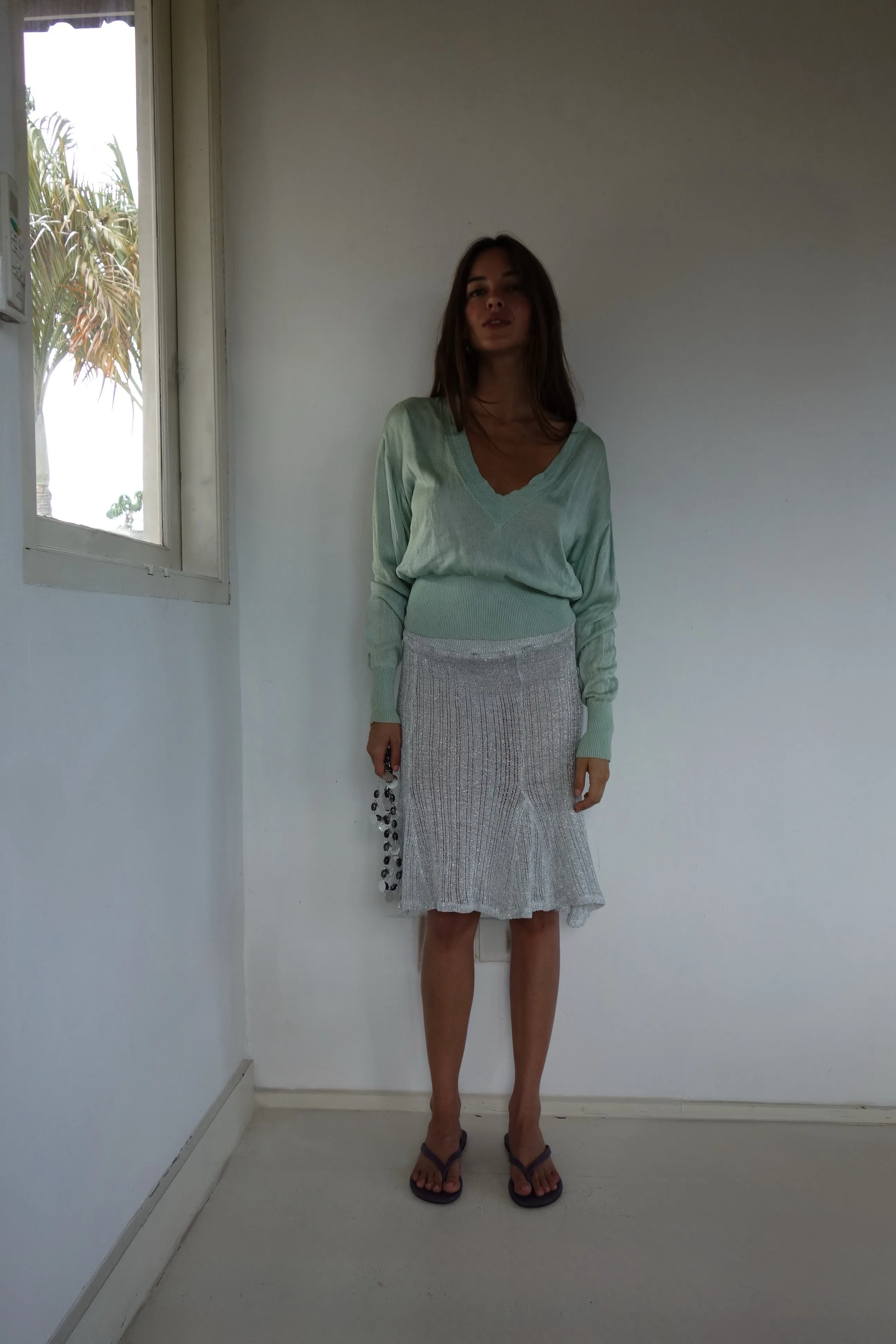 Rita Skirt Silver sold by Mais X Frida product image thumbnail 4
