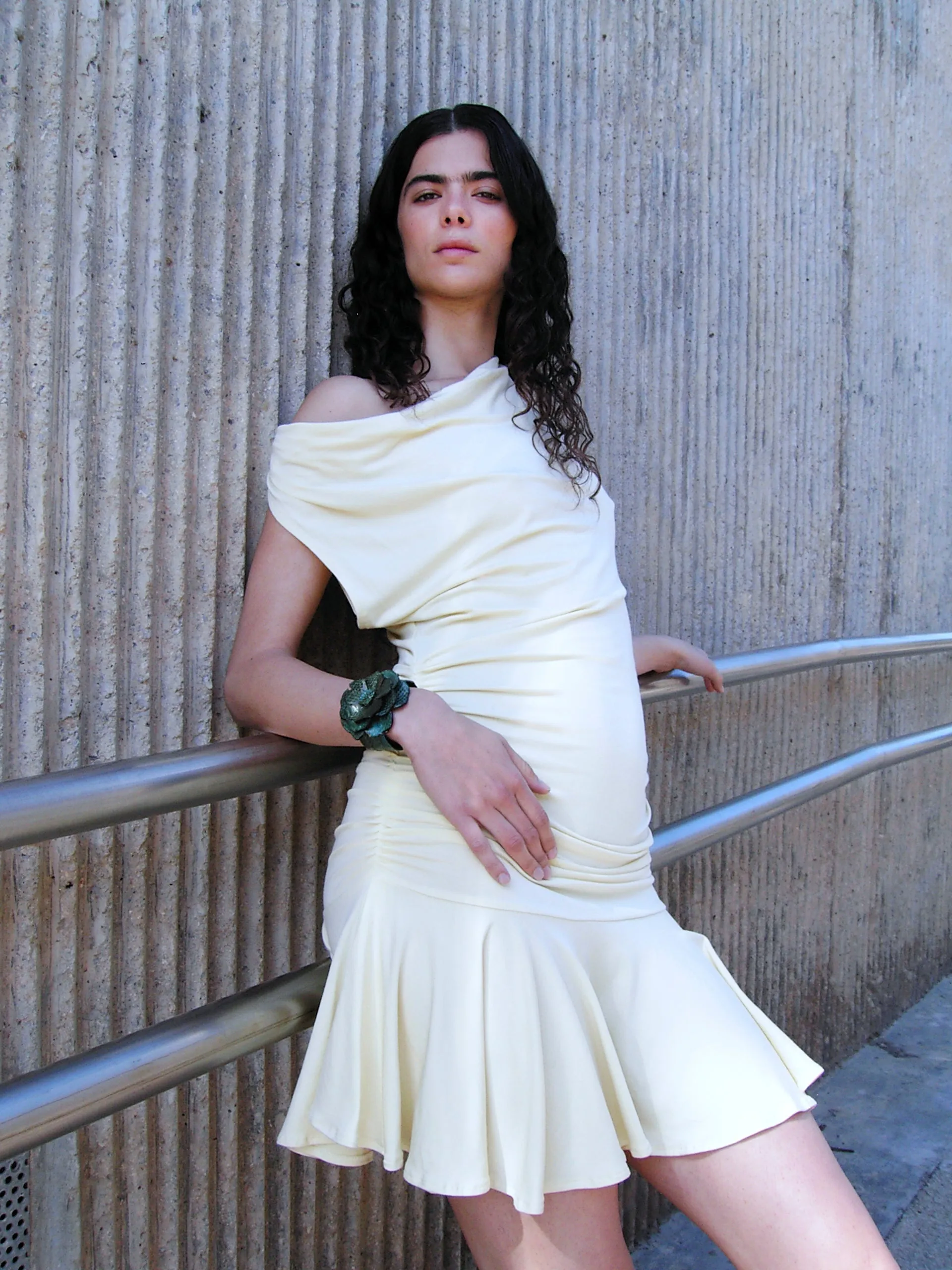 Alba Dress Butter sold by Mais X Frida product image thumbnail 4