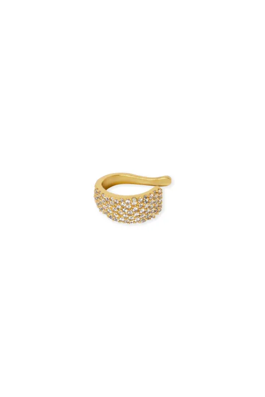 Uma Ear Cuff Gold made by Mais X Frida