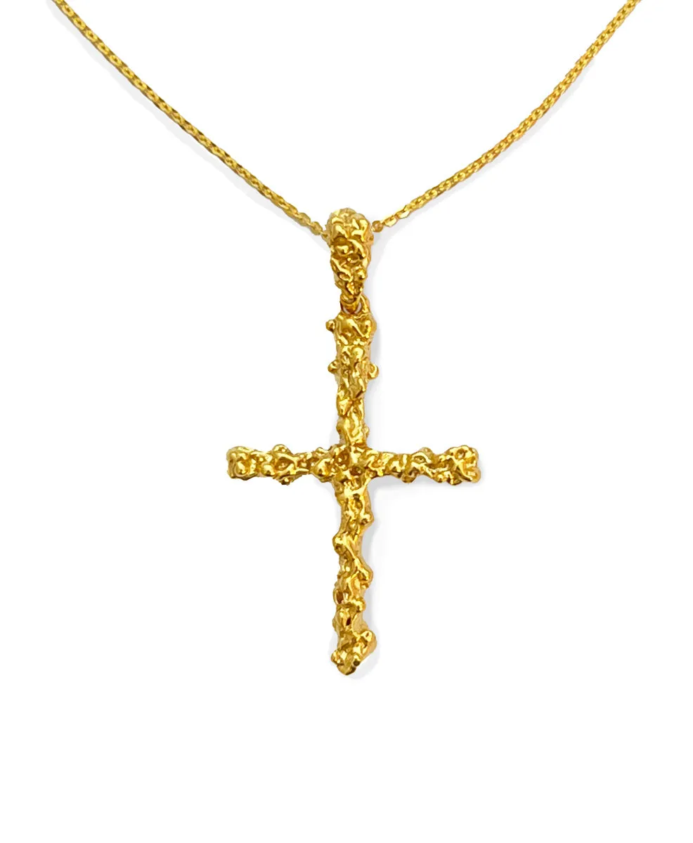 Cruz Necklace Gold sold by Mais X Frida product image thumbnail 2
