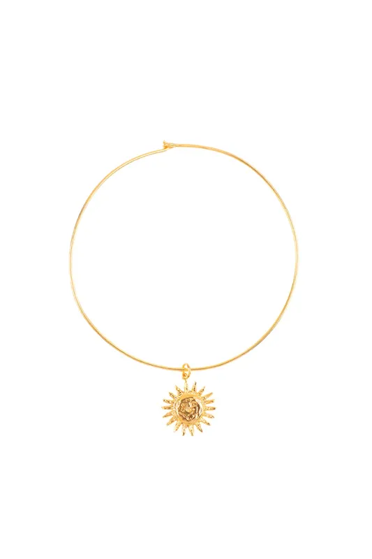MxF Choker Gold made by Mais X Frida