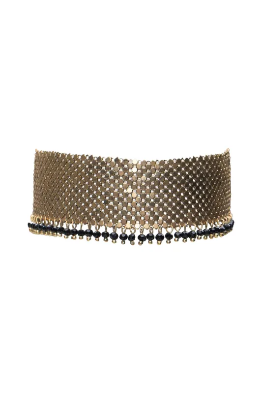 Cleo Choker Gold made by Mais X Frida